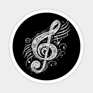 Treble Clef Magnet